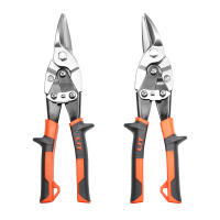 Tijeras De Aeronáutica DUTRIEUX Para Corte De Hojalata Metálica Multidireccional Herramienta Industrial Profesional Con Mango De Goma - details 0
