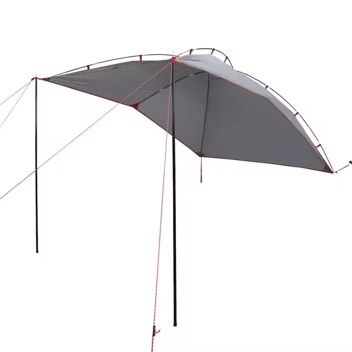 vidaXL Tienda de campaña para coche impermeable gris y naranja - 1
