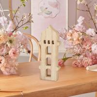 Estatua De Ramadán Decorativa Para Interior Escultura De Madera De Planta Para Escritorio Dormitorio Estantería Oficina Hogar Festivales Y Fiestas - details 6