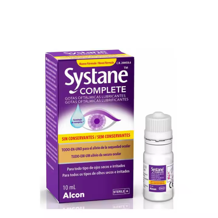 Systane complete gotas lubricantes sin conservantes 10 ml - 1