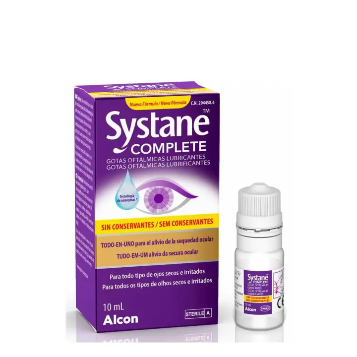 Systane complete gotas lubricantes sin conservantes 10 ml - 1