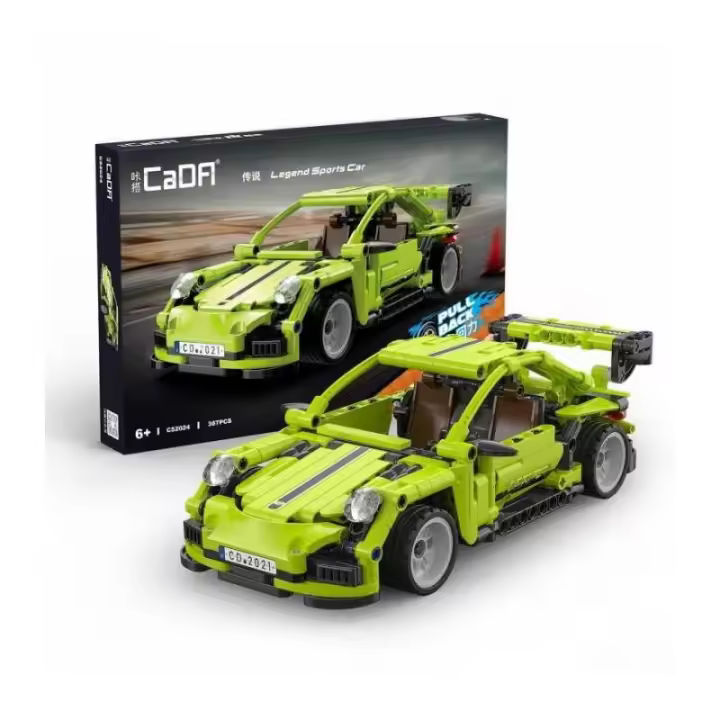 COCHE LEGEND SPORTS CAR 387 PIEZAS DE DEQUBE - 1