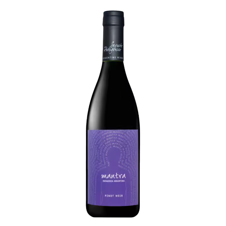 Vino Argentino Secretos Patagónicos Mantra Classic Pinot Noir. Pack x 3 - 1