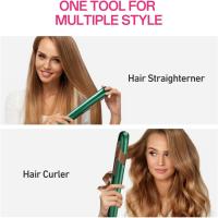 Plancha de pelo profesional para Salón, 5 ajustes de Temp, de calor, de Iones negativos, de amplio Voltaje, herramienta para Alisar y rízar El Cabello, Amantes or amigos, bellamente Paquet - details 10