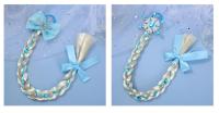 Lazo De Nieve Para Niñas Accesorios De Princesa Colores Arcoíris Elásticos Para Cabello De Bebé Y Niñas Accesorios De Cabello Lindos Y Prácticos - details 1