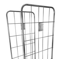ORION91 Roll Container Industrial Carro Plataforma de 2 Lados en Acero alto 160cm - Diámetro 12cm Mudanza Supermercado Transporte Carga Pesada- SpazioLuzio - details 2
