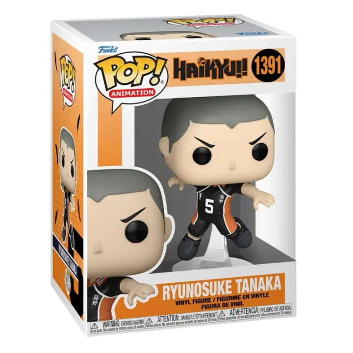 Funko POP! Anime deHaikyu!! del personaje  Ryūnosuke Tanaka  Numero 13691 - 1