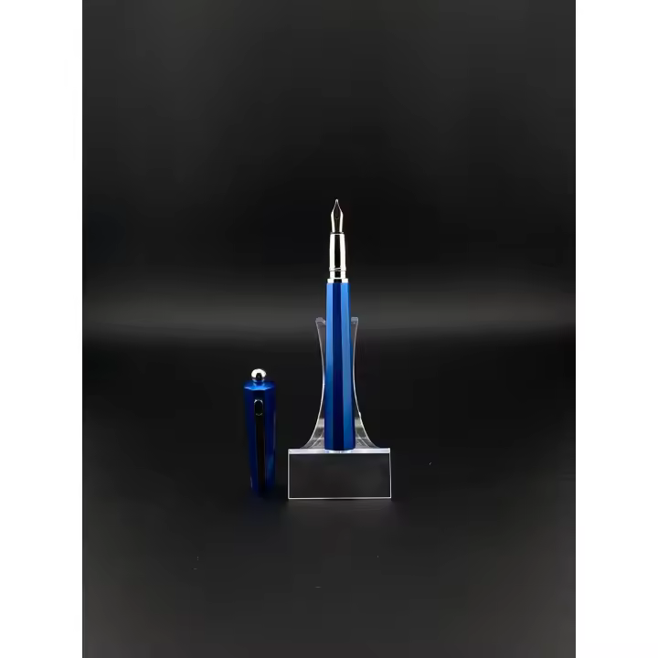 Pluma estilográfica G. Mazzuoli Mokina blue Navy - 1