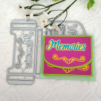 Caja De Regalo 3D Plegable Con Borde De Artesanía Y Marco Herramientas De Corte Metálico Para Scrapbooking Decorativo Y Encaje Manual - details 16