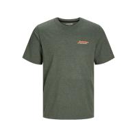 Jack & Jones Hombre camiseta de algodón Mod JJERIK Logo de la marca Moda Casual Informal REF 257603 - details 3