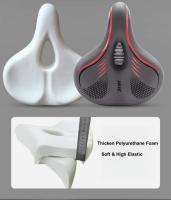 Sillín De Bicicleta Amplio Y Suave Para Hombres Y Mujeres Asiento Cómodo De Reemplazo Para Mountain Bikes Sillín Padded Grande - details 3