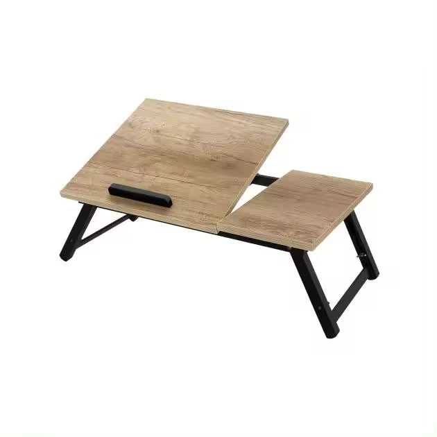 MIRAMAX-Mesa Para Ordenador Portátil Para Cama de Madera Ml-design 61x35.5x20h cm - 1