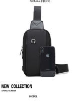 Bolsa De Pecho Para Hombre Moda 2023 Small Male Crossbody En Tela Oxford Japonesa Bolsa De Hombro Diseñadora Para Viaje Deportes - details 3