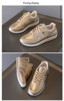 Zapatos De Mujer Casual Transversal De Primavera Y Otoño Verano Transpirables Con Correa Para Deporte Zapatos Vulcánicos Planos Sin Tacón - details 13