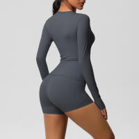SSITO Traje Deportivo de Yoga para Mujer, 2 UDS., entrenamiento, ajuste Seco, transpirable, Top Deportivo de Alta elasticidad, pantalones de Yoga de Belte Alta para Mujer - details 26