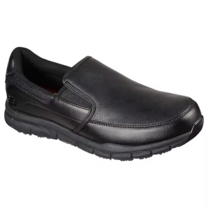 Zapatillas Skechers Nampa Groton Negro Calzado Trabajo 77157Ec-Blk - 1