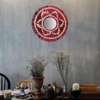 Espejo de decoración Hecho A Mano de Bohemia, utilizado en Apartamento Sala de estar y dormitorio - details 3