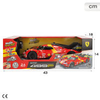 Maisto Tech - Coche teledirigido Ferrari 499P LMH, 24h Le Mans 2023, maquetas de coches, miniatura de colección, competición, carreras, coches teledirigidos, deportivo radiocontrol, licencia oficial, +8 años - details 6
