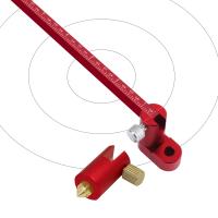 Regla De Dibujo Ajustable En Metralla E Inch Compass Scribe Center Finder Calibrado Para Carpintería Herramienta De Marca De Circulo Fijo - details 8
