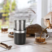 Máquina De Moler Café De Alta Potencia Con Cuchillas Desmontable Para Limpieza Multifuncional Para El Hogar Y Cocina Café Bar - details 1