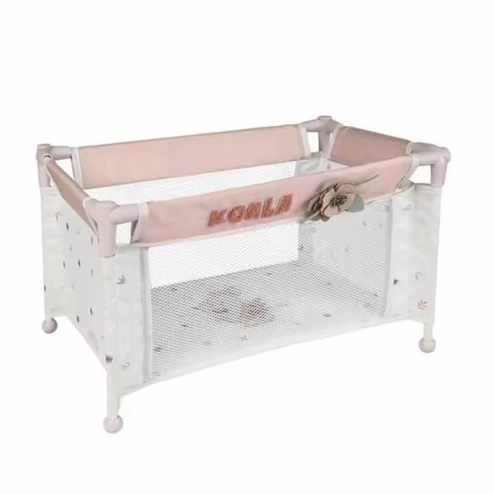 Cuna de Viaje Decuevas Koala 50 x 29 x 30 cm Rosa - 1