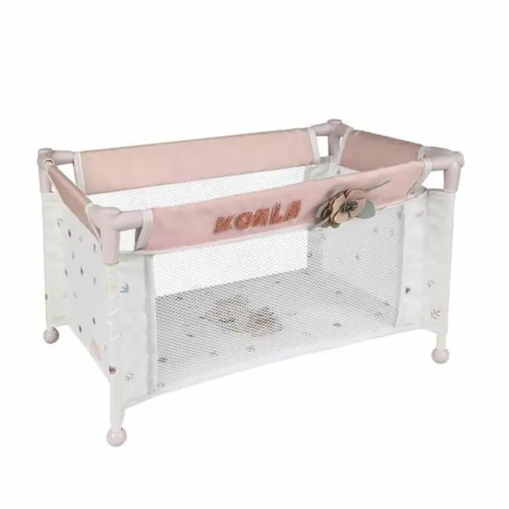 Cuna de Viaje Decuevas Koala 50 x 29 x 30 cm Rosa - 1