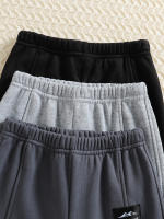 Pantalones Deportivos Casuales Para Niños Tres Pares De Pantalones De Color Sólido Para Salir Pantalones De Correr Para Niños De Cuatro Estaciones - details 2