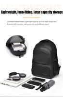 Mochila Para Hombre Mochila De Viaje Casual Impermeable De Gran Capacidad Con Computadora Bolsa De Estudiante De Colegio Marca Trendy - details 11