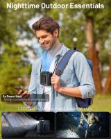 Ventilador de Caja portátil de 100, potente ventilador de cinturón con clip de flujo de Aire, ventilador de Cuello recargable para trabajo en Aire Libre Camping de Pesca - details 3