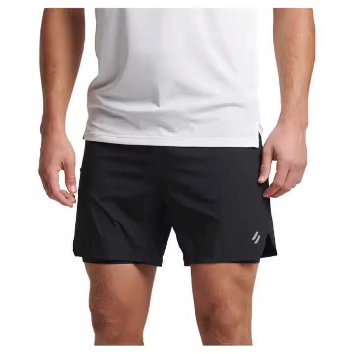 Superdry Pantalones Cortos Run Premium Layered - 1