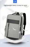 Mochila Impermeable Para Hombre Con USB Mochila De 15.6 Pulgadas Para Laptop Estilo Clásico Material Nylon Capacidad 20-35 Litros - details 12