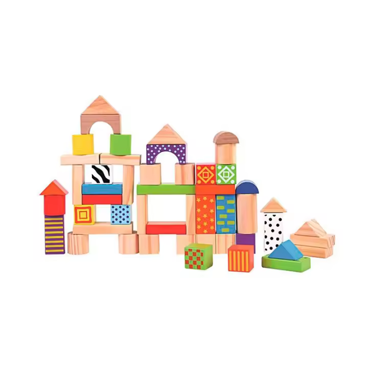 Barril Pequeño con 50 Piezas Construcción. - 1