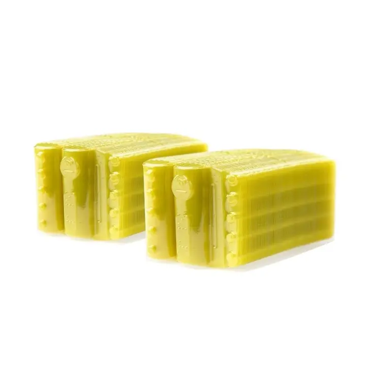 Blisters Portamonedas De Plastico. 30 unidades 1 EURO TPTG La transparencia del material y el color por denominación de moneda permite verificar rapidamente el contenido de los blisters así como el valor en monedas del mismo. Ahorro de costes - 1