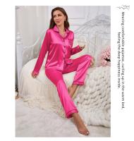 Conjunto De Pijamas Para Mujer Estilo Victoriano Con Bordado Camiseta De Manga Larga Y Pantalones Largos 2 Piezas Pijama De Dormir Loungewear De Poliéster Y Elástico - details 6