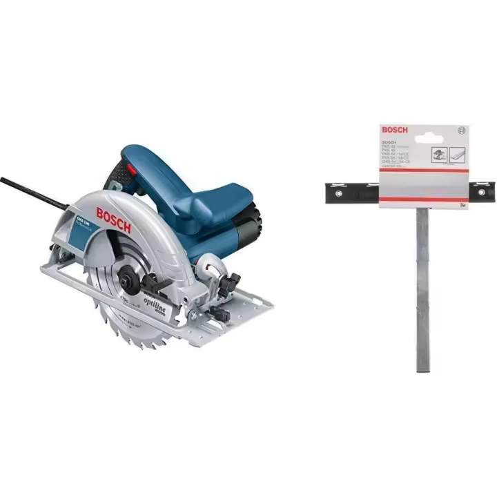 Bosch Professional GKS 190 - Sierra circular, 1400 W, disco 190 mm, en caja + Bosch 2 607 001 375 - Adaptador - - (pack de 1) - 1