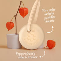 Champaña Sólida Cabellos VITAMINA B5 80 g Colors of Life Para Cabello dañado y Seco. Ecológico, libre de plástico. - details 1