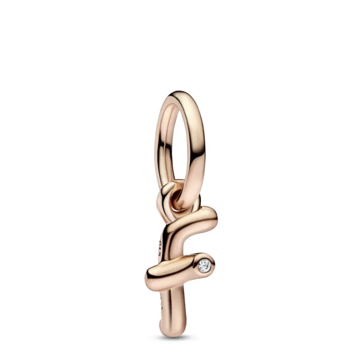 Pandora  Charm Colgante Letra Minúscula F 782532C01 , para Mujer - 1