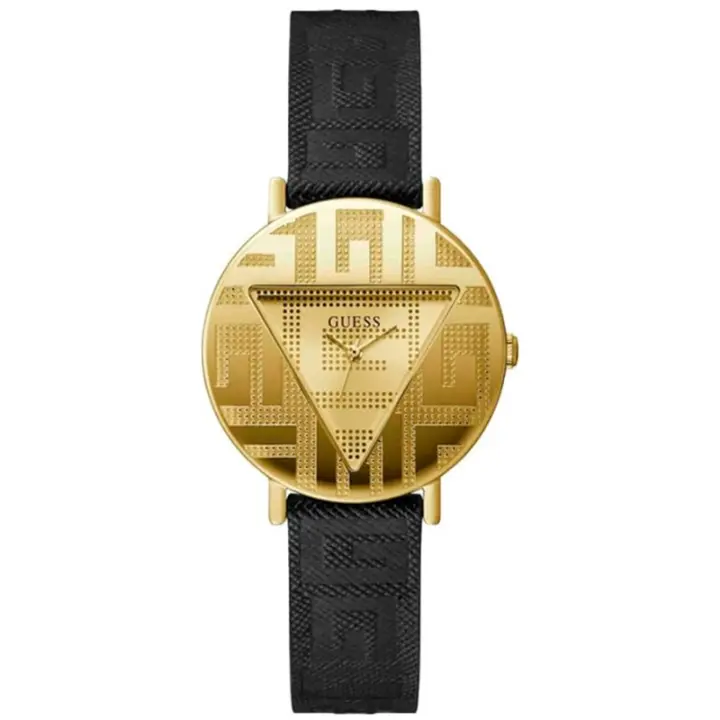 Guess Ionic Gw0478l2 Reloj De Pulsera Analógico Para Mujer Color Dorado - 1