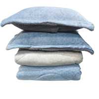 Mercatienda.es Edredón Nórdico Sherpa Azul Cama 150 | Grueso 700gr/m2 - Térmico Invierno + Cuadrantes Regalo - details 3