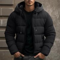 Chaqueta De Invierno Unisex Resistente Al Viento Y Al Frío Con Cierre De Cremallera Warmer Casual Diario Para Exteriores Moda Sencilla Gruesa - details 1