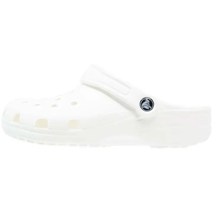Calzado marca Crocs modelo 10001-111 para unisex en color blanco - 1
