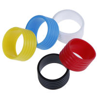 4pcs Anillo De Goma Para Raqueta De Tenis Ajustable Manija Elástica Para Deportes Y Entrenamiento Originales De China - details 1