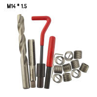 Kit De Reparación De Hilos Métricos Helicoil Para Coche Herramienta De Reparación De Coche M5 M6 M8 M10 M12 M14 15pcs/20pcs/30pcs - details 11