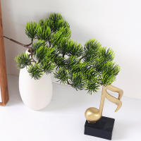 Rama De Pino Artificial 34cm Verde Realista Para Fiestas Bodas Decoración De Navidad En Casa Y Habitaciones Planta Artificial - details 4