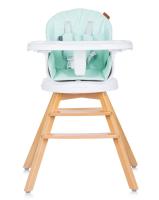 Chipolino Trona evolutiva 3 en 1 con patas de madera y asiento de polipiel giratorio ROTTO de Chipolino - details 0