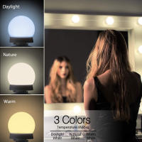 Luz LED Para Espejo De Maquillaje USB 12V Luz De Vestíbulo Para Baño Iluminación Ajustable Para Espejo De Vestíbulo - details 1