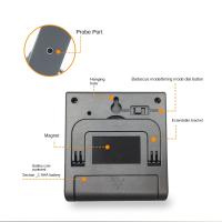 Termómetro Digital Inalámbrico TP700 Para Cocina Y Barbacoa Con Probing Para Horno Y Carne Timer De Temperatura Manualmente Ajustable Metal - details 2