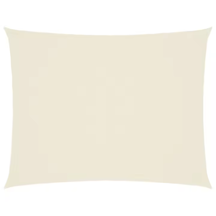 2x3,5 m color crema Toldo de Vela Lona Oxford rectangular - 1