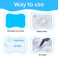 Alfombra De Agua Para Mascotas De Verano Alivio Del Calor Inflable Sensory Matriz De Juguete De Nylon Para Perros - details 4