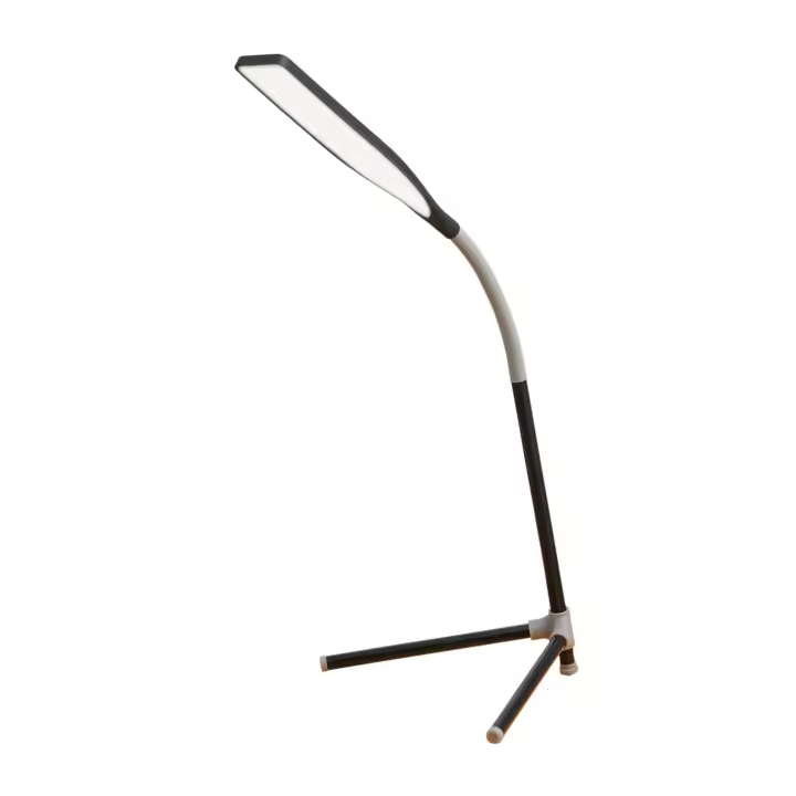 BEL AIR HOME - Lámpara de Escritorio LED Flexo GARZA 5W 4000K | Altura Ajustable | Ideal para Estudio y Trabajo | Diseño Moderno | Luz Cálida Ocular | Eficiencia Energética - 1